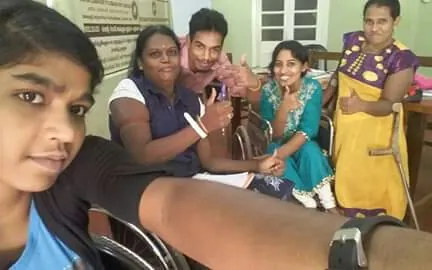 Phoenix Initiative session for young adults with disabilities, Jaffna, 2016